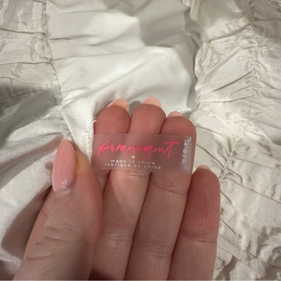 Free People Movement White The Way Home Shorts - Picture 7 of 12